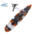 LSF Patent Factory Wholesale Pedal Drive Fishing kayaks With Rudder Systems